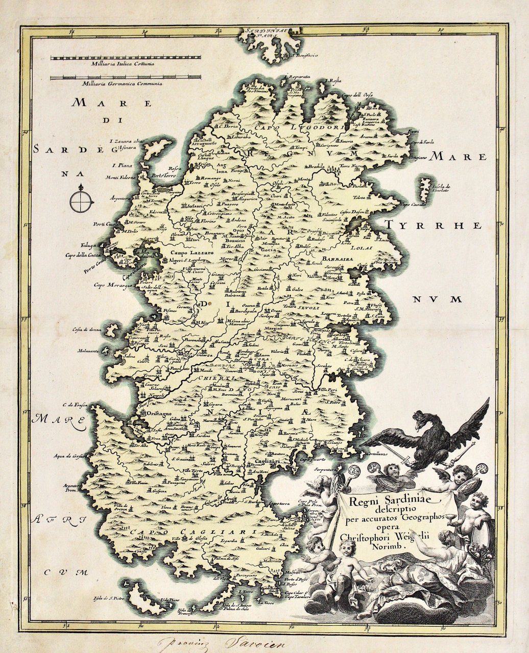 Regni Sardiniae descriptio | Immagine principale