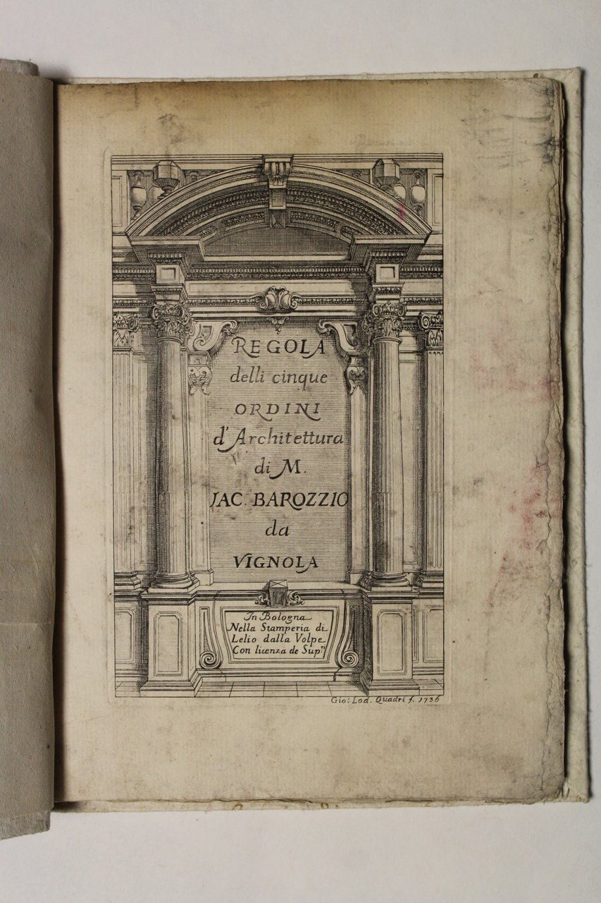 Regola delli cinque ordini d'architettura.