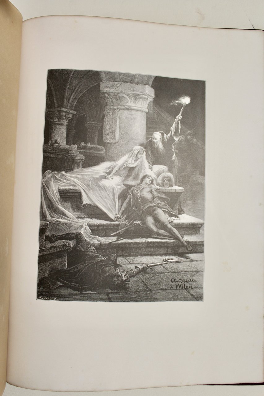 Roméo et Juliette, traduction de Daffry de la Monnoye. Illustration …