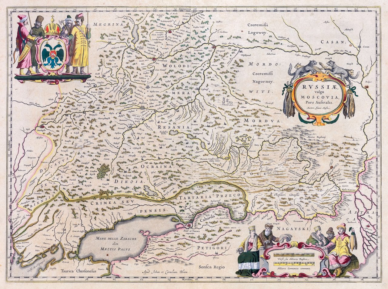 Russiae vulgo Moscovia pars Australis | Immagine principale