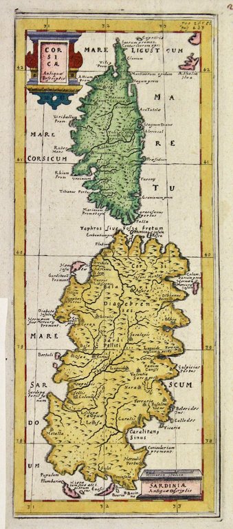 Sardiniae antiquae descriptio-Corsicae antiquae descriptio.