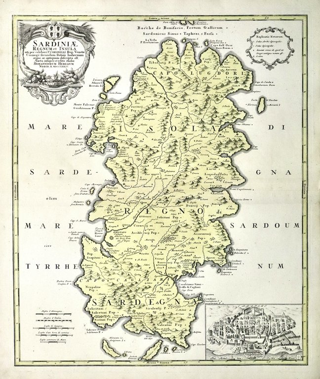 Sardiniae regnum et insula, uti per celeberr. P. CORONELLI Reip. … | Immagine Gallery 2