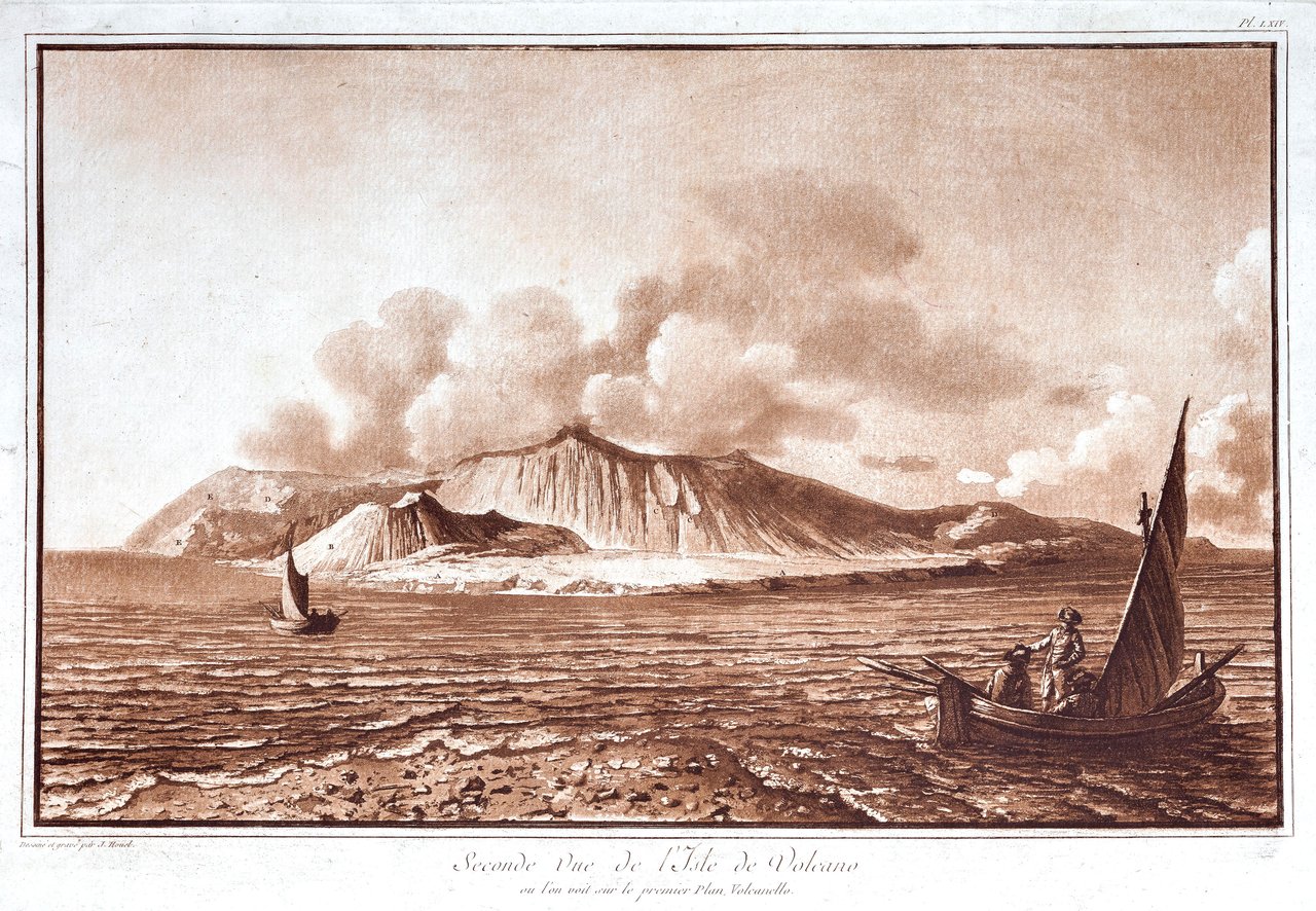 Seconde vue de l'isle de Volcano