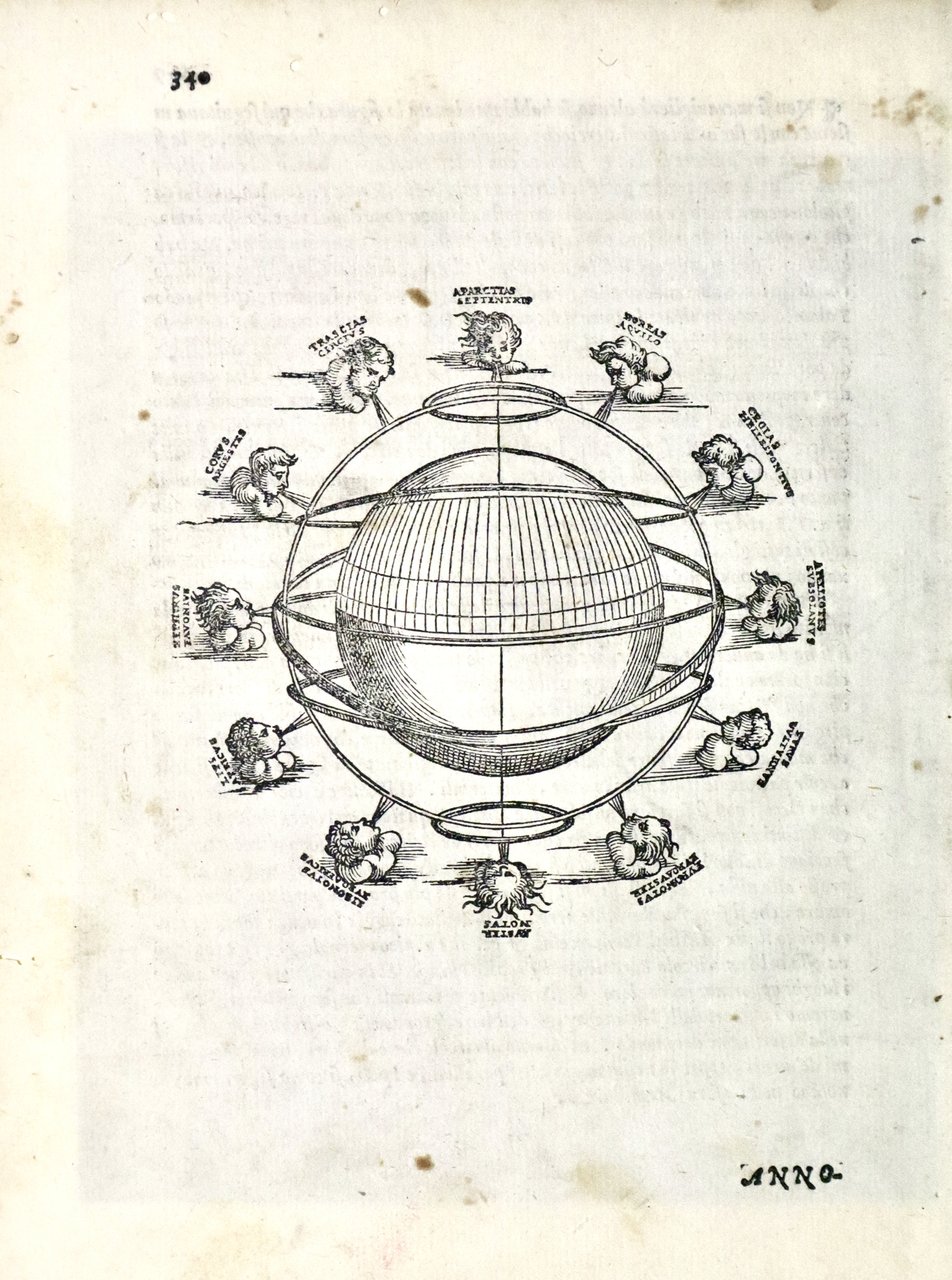 (Sfera armillare con venti) | Immagine principale