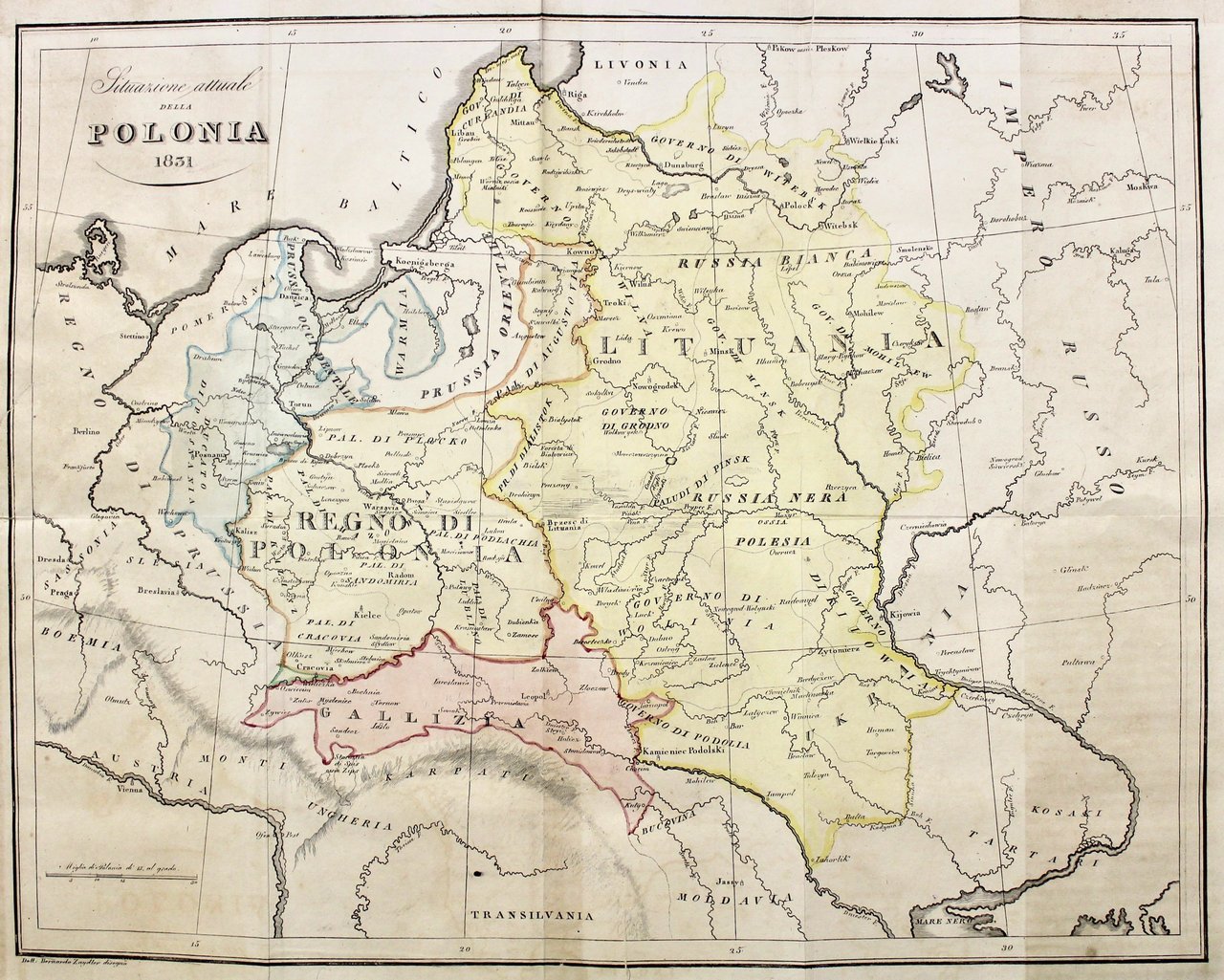 Situazione attuale della Polonia 1831 | Immagine principale
