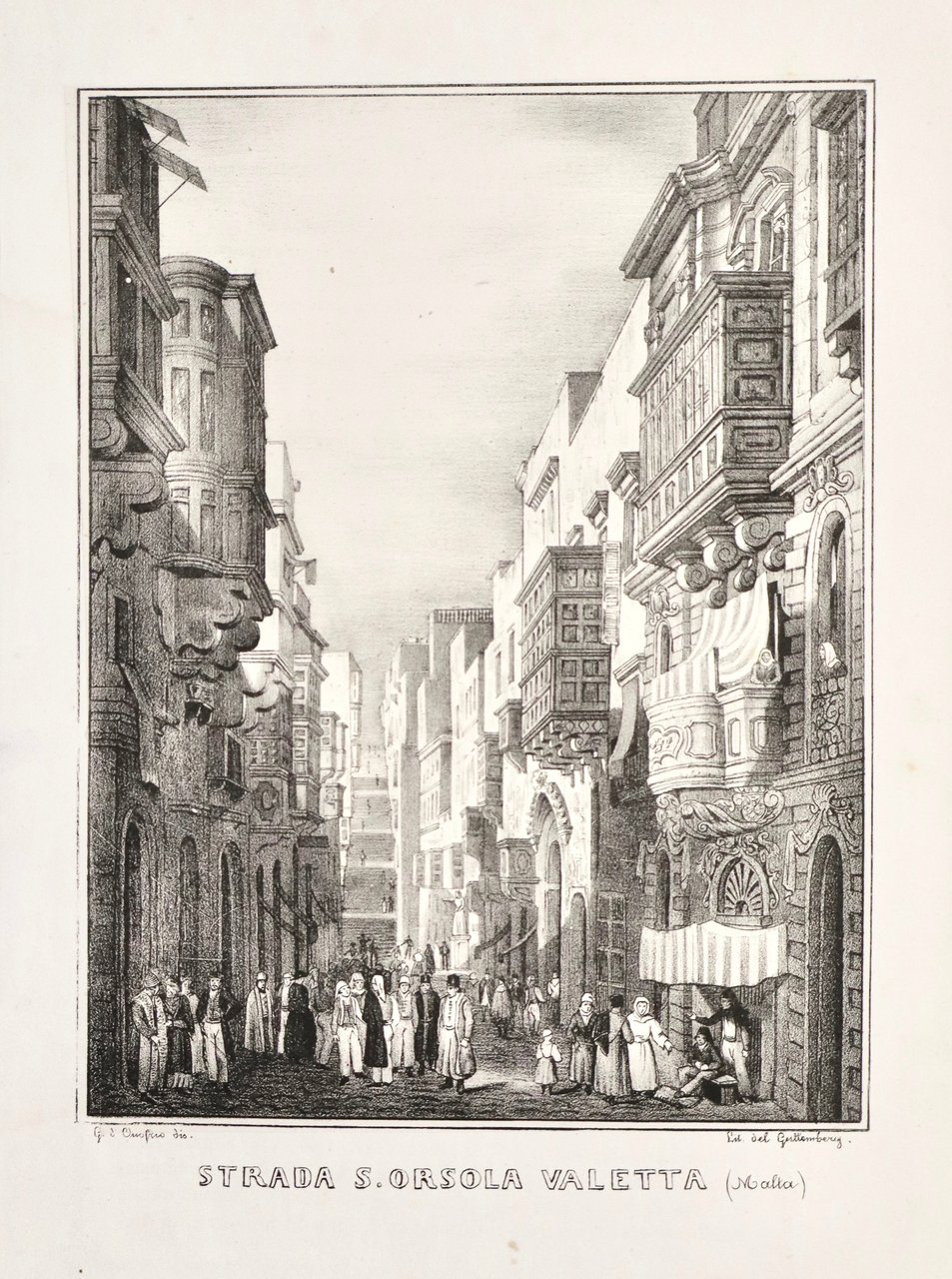 Strada S. Orsola Valetta (Malta). | Immagine principale
