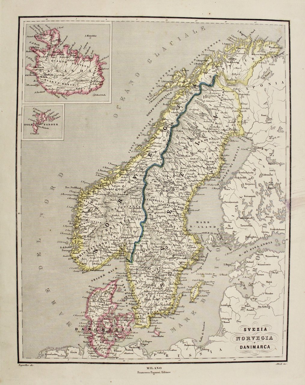 Svezia Norvegia e Danimarca