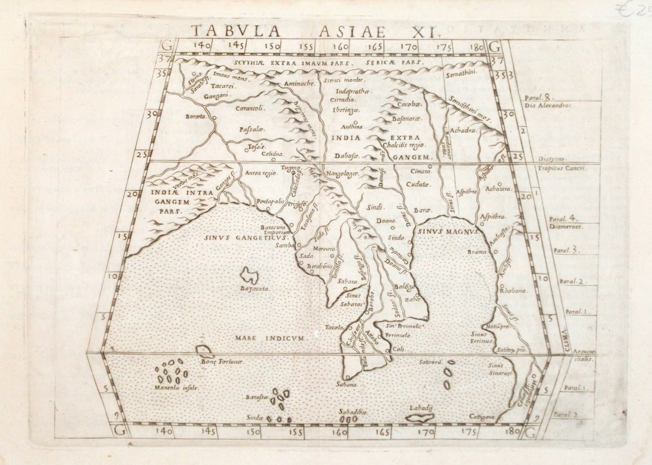 Tabula Asiae XI (India).