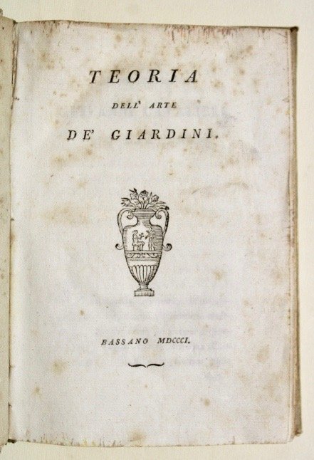 Teoria dell'arte de' giardini | Immagine principale