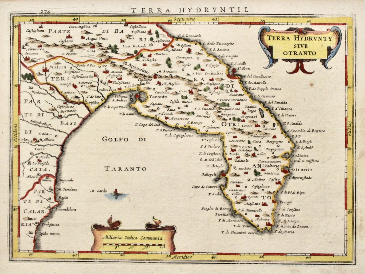 Terra Hydrunty sive Otranto