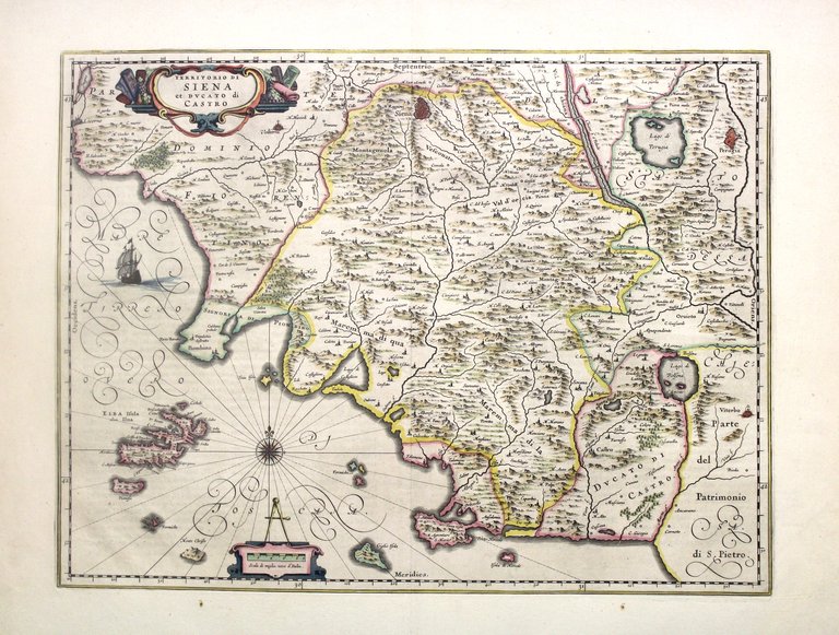Territorio di Siena et ducato di Castro