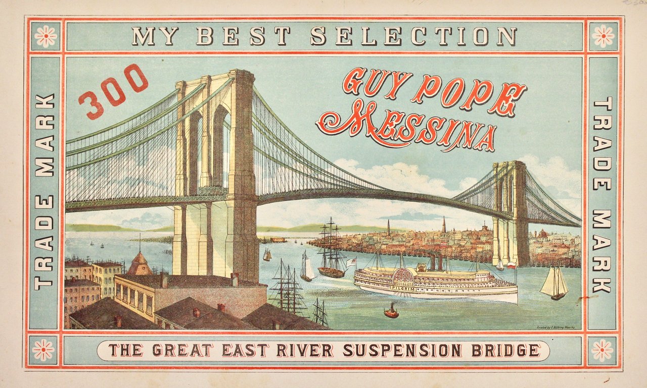 The Great East River Suspension Bridge