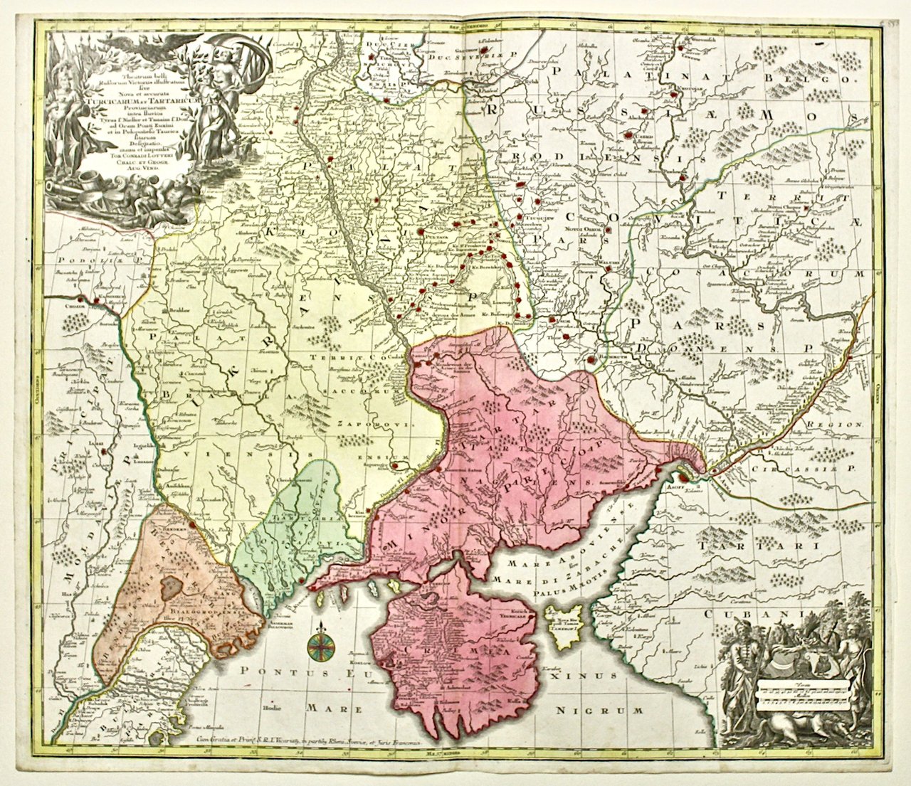 Theatrum Belli Russorum Victoriis illustratum sive nova et accurata Turcicarum … | Immagine principale