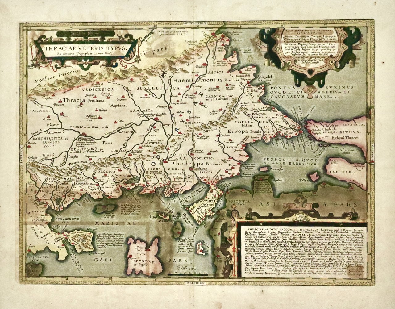 Thraciae veteris typus.