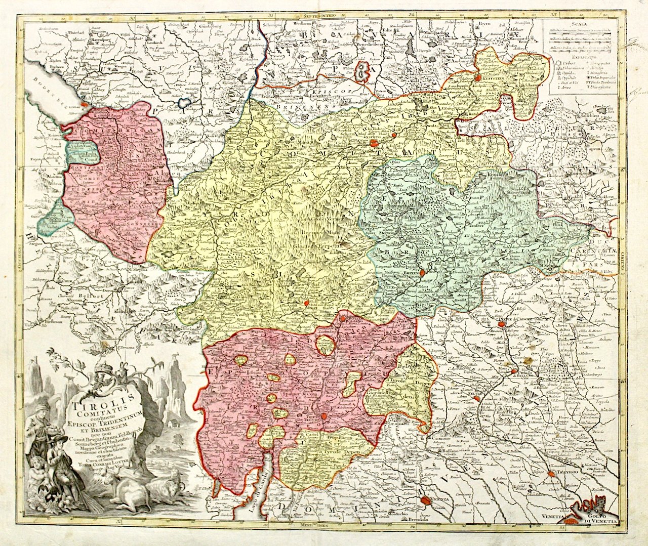 Tirolis comitatus continens Episcop Tridentinum et Brixiensem | Immagine principale