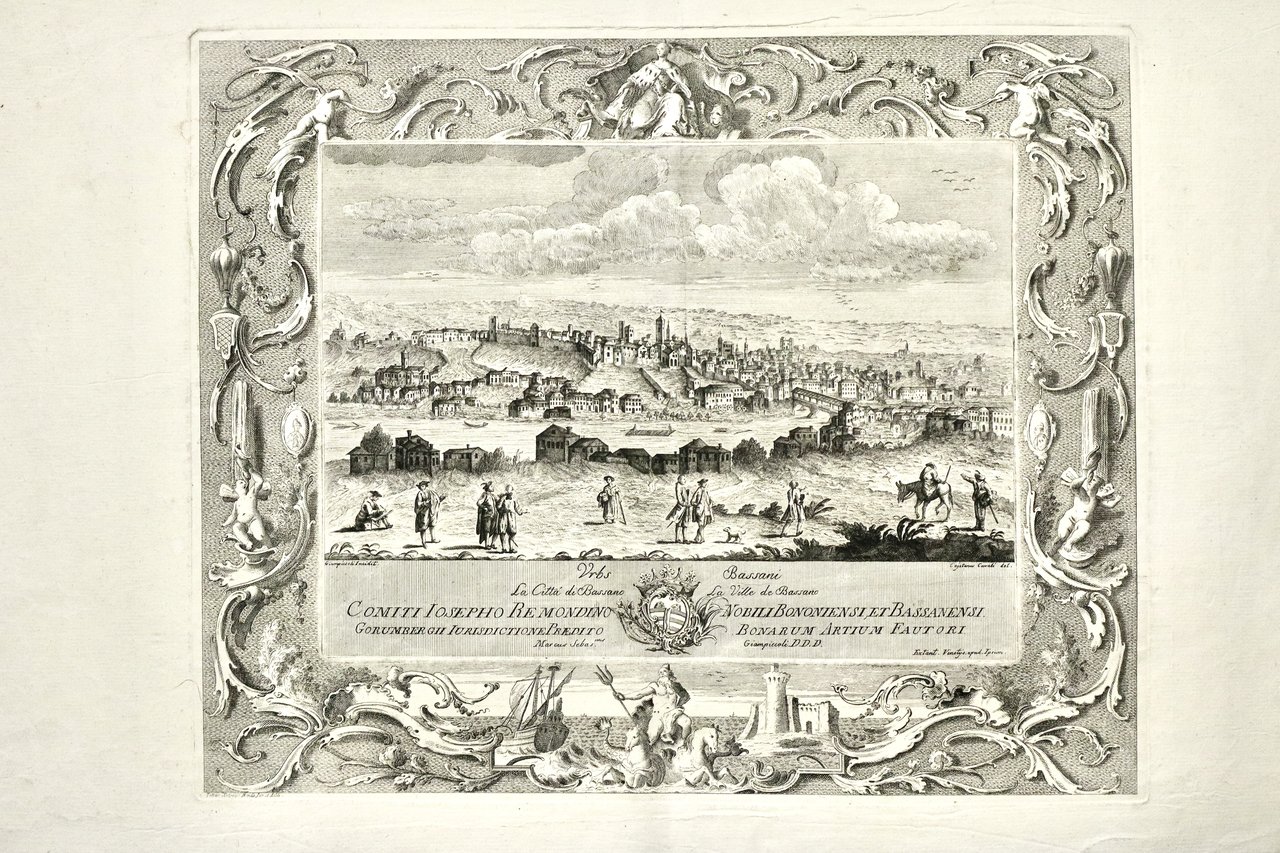 Urbs Bassani. La città di Bassano. La ville de Bassano. | Immagine principale