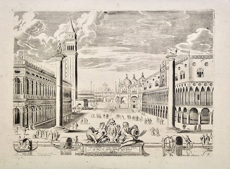 (Veduta di piazzetta San Marco)