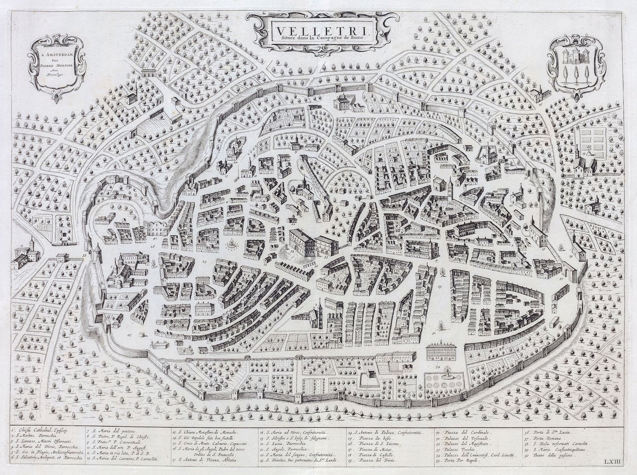 Velletri située dans la Campagne de Rome