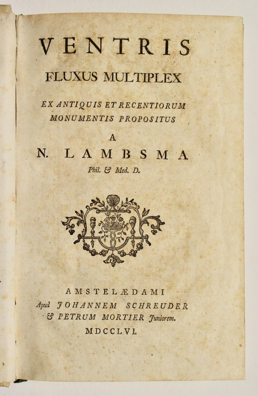 Ventris fluxus multiplex ex antiquis et recentiorum monumentis propositus.