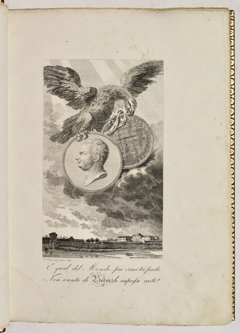 Vita del Cavaliere Giambattista Bodoni tipografo italiano e catalogo cronologico …