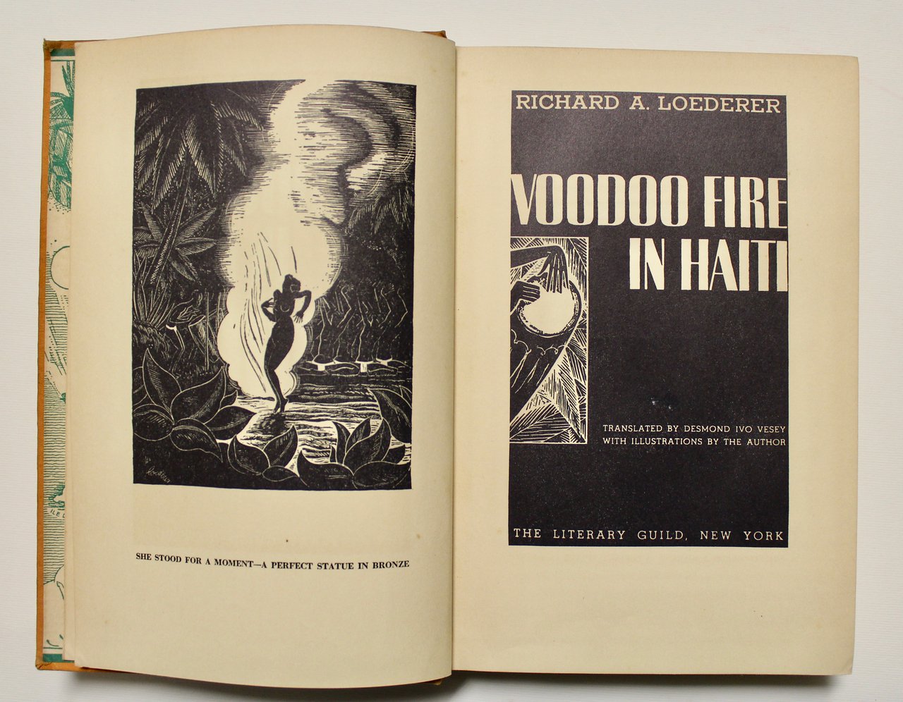 Voodoo fire in Haiti. Translated by Desmond Ivo Vesey with …