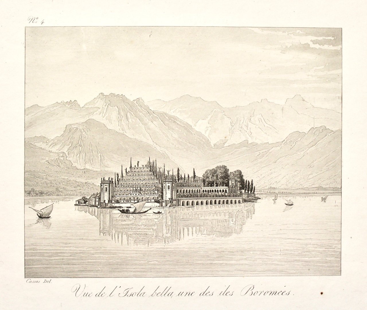 Vue de l’Isola bella une des iles Boromées | Immagine principale