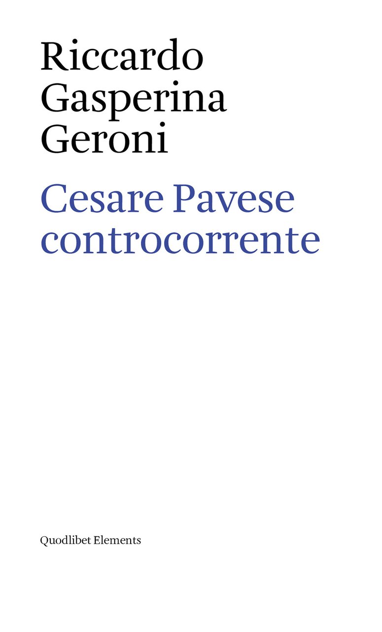 Cesare Pavese controcorrente