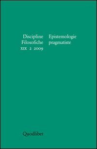 Discipline filosofiche. Vol. 2: Epistemologie pragmatiste