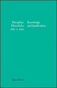 Discipline filosofiche. Vol. 2: Knowkledge and justification