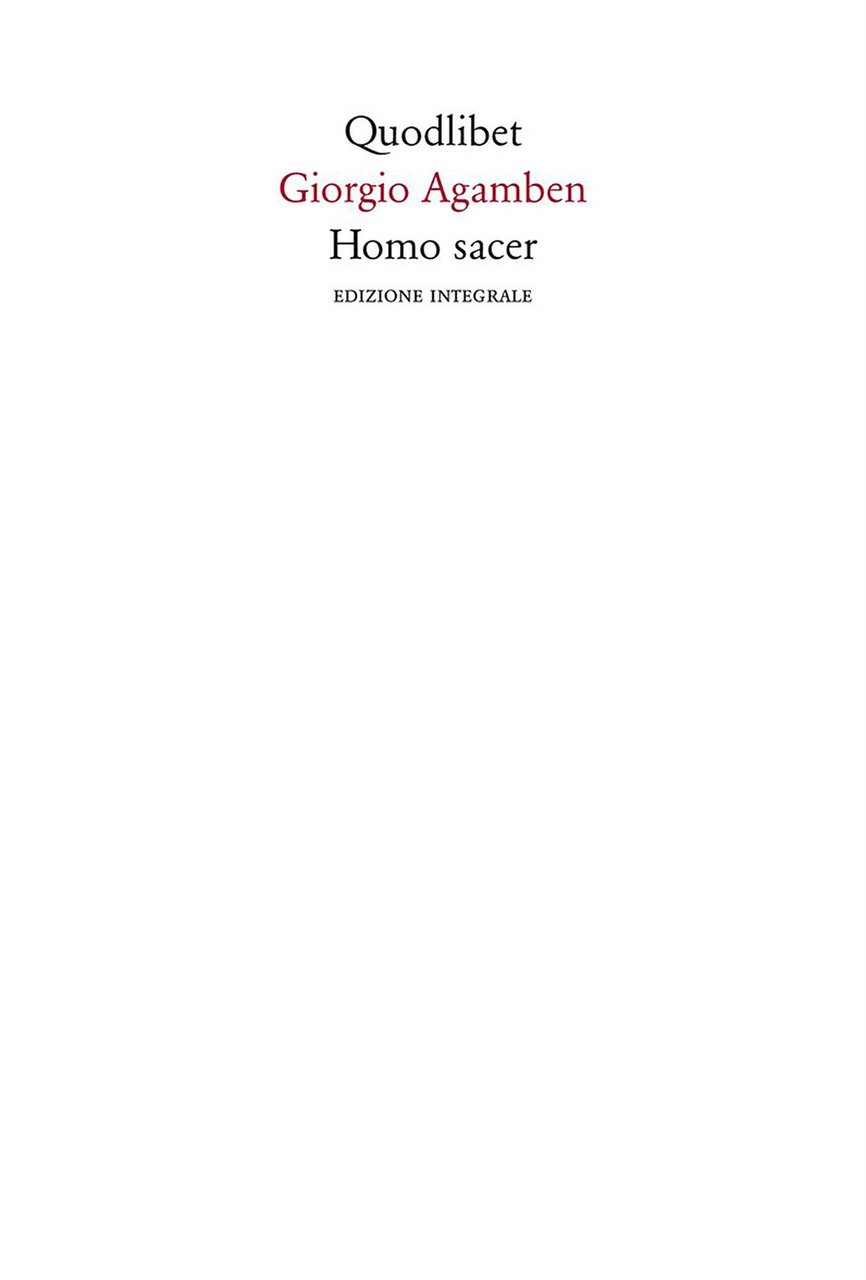 Homo sacer