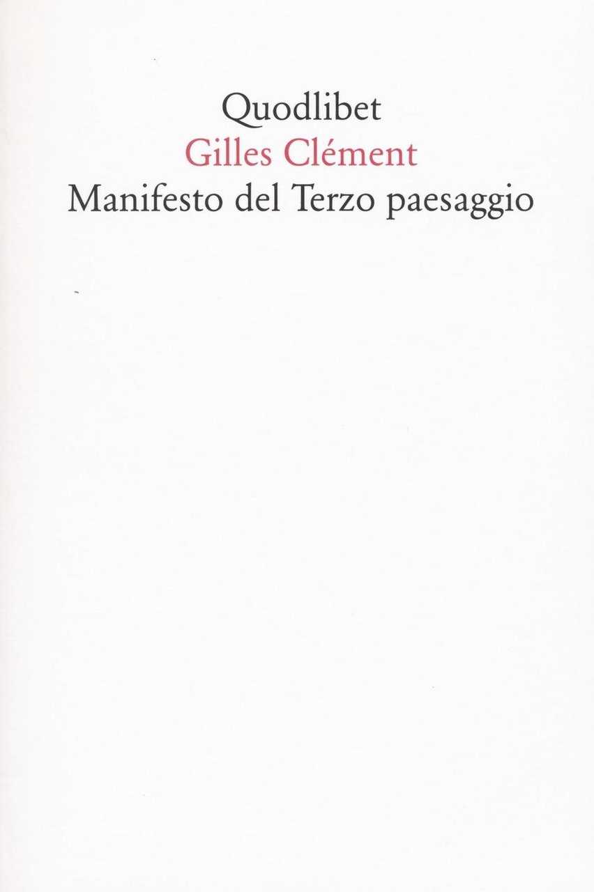 Manifesto del Terzo paesaggio