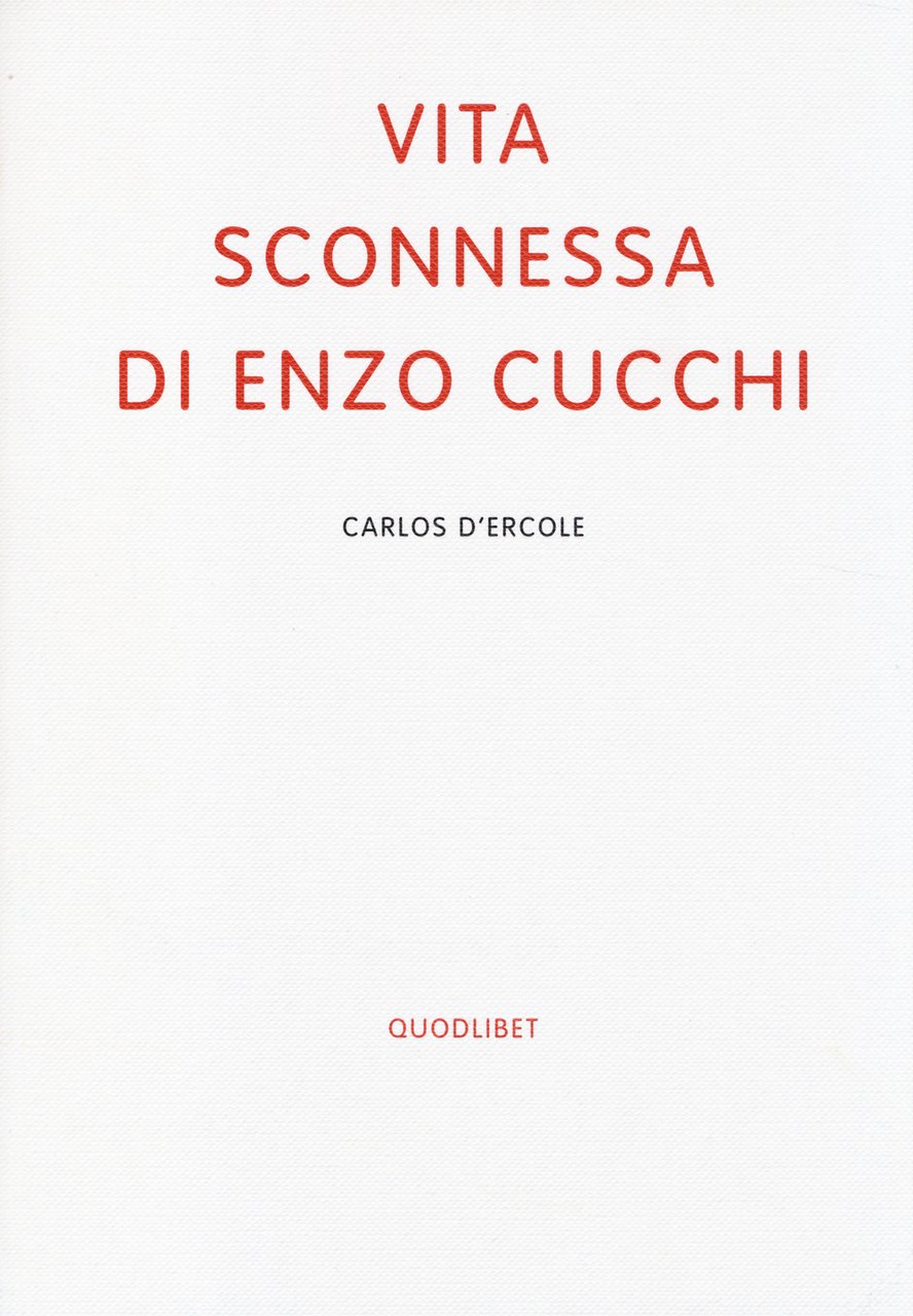 Vita sconnessa di Enzo Cucchi