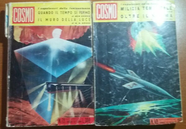 DUE VOLUMI DI FANTASCIENZA -AA.VV - COSMO - 1962 - …