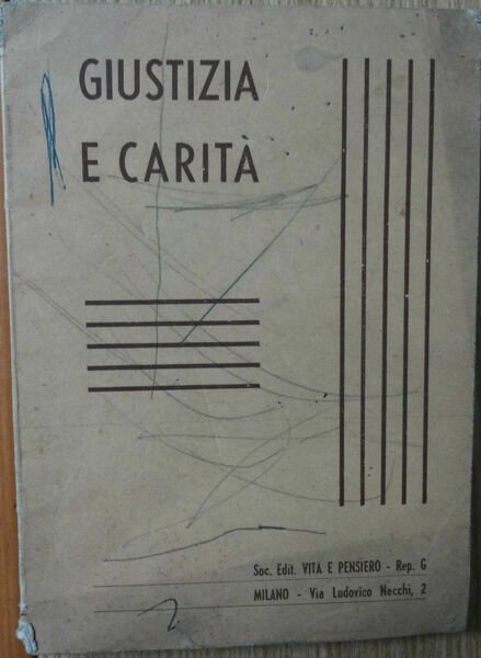 Giustizia e carità - AA. VV. - Società editrice Vita …