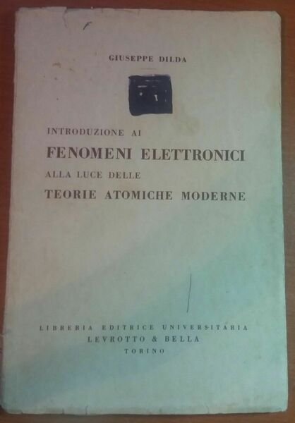 Introduzione ai fenomeni elettronici - G. Dilda - LeB - …