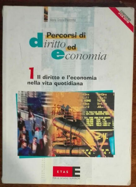 Percorsi di diritto ed economia - Pastorino - Etas,2003 - … | Immagine Gallery 1