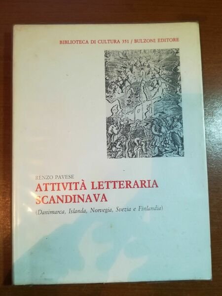 Attività letteraria scandinava - Renzo Pavese - Bulzoni - 2000- … | Immagine principale
