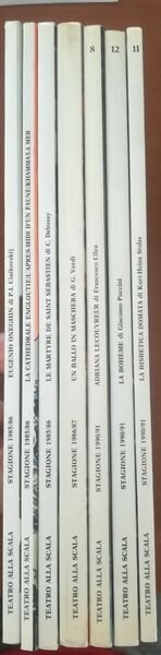 8 Vol. Teatro alla scala - AA.VV. - Teatro alla scala - 1985 - M