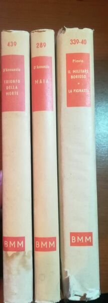 3 Volumi Biblioteca Moderna Mondadori - AA.VV. - Mondadori - … | Immagine principale