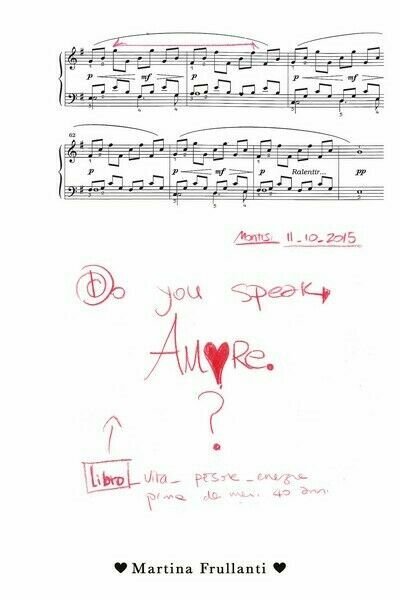 Do you speak Amore? di Martina Frullanti, 2018, Youcanprint - ER