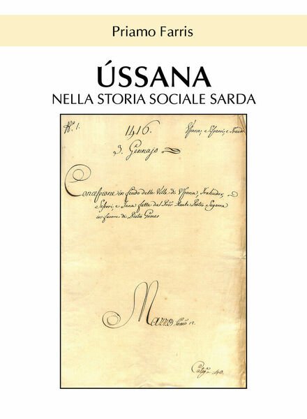 Ussana nella storia sociale sarda - Priamo Farris, Youcanprint - …