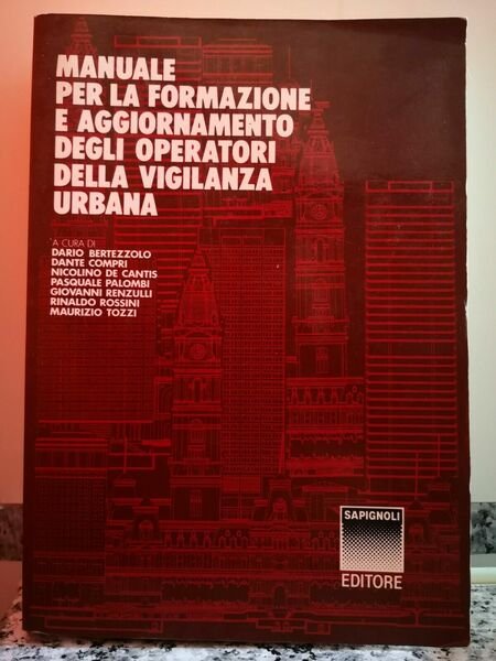 Manuale per la formazione e aggiornamento degli operatori della vigilanza … | Immagine principale