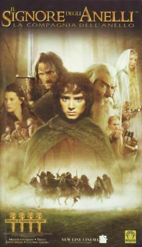 Il Signore Degli anelli-La compagnia dell'anello-Vhs-2001-Medusa-F