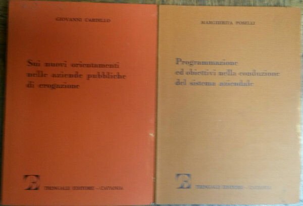 Sui nuovi orientamenti nelle aziende pubbliche di erogazione+1-AA.VV-Tingale-R