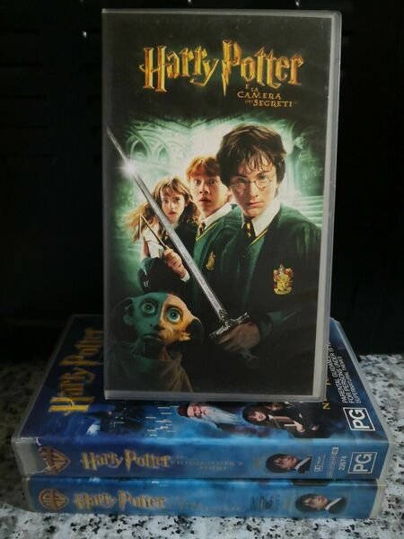 Harry Potter - 3 vhs - 2001 - univideo -F