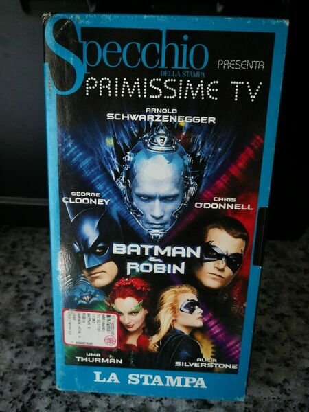 Batman e Robin - vhs - 1998 - La stampa …