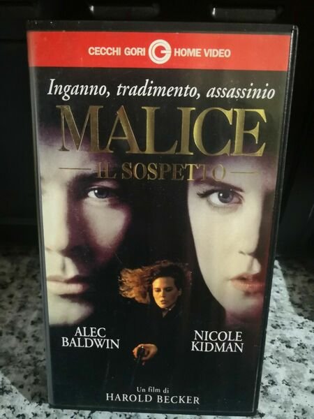Malice - il sospetto - vhs -1994 - Cecchi Gori … | Immagine principale