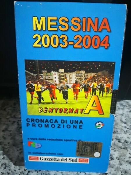 Messina 2003-2004- vhs bentornatA -gazzetta del sud -F | Immagine principale