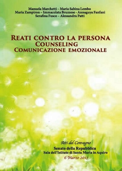 Reati contro la persona - Autori Vari, 2017, Youcanprint