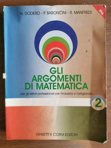 Gli argomenti di matematica 2 - AA. VV. - Ghisetti … | Immagine principale